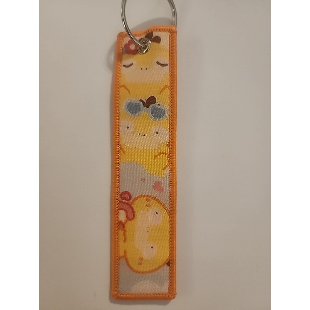 Pokemon 1 Piece Double Sided‎ 5 Inch Psyduck Keychain